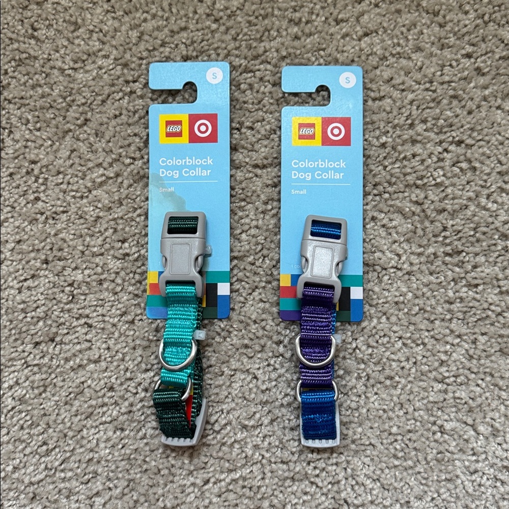 NWT Lego Colorblock Dog Collar QTY: 2 (Small)